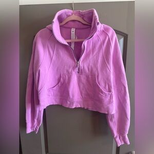 Lululemon scuba quarter zip size xs/s